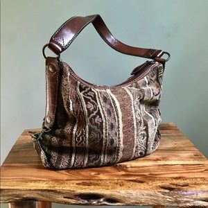 Fossil Tapestry Shoulder Bag